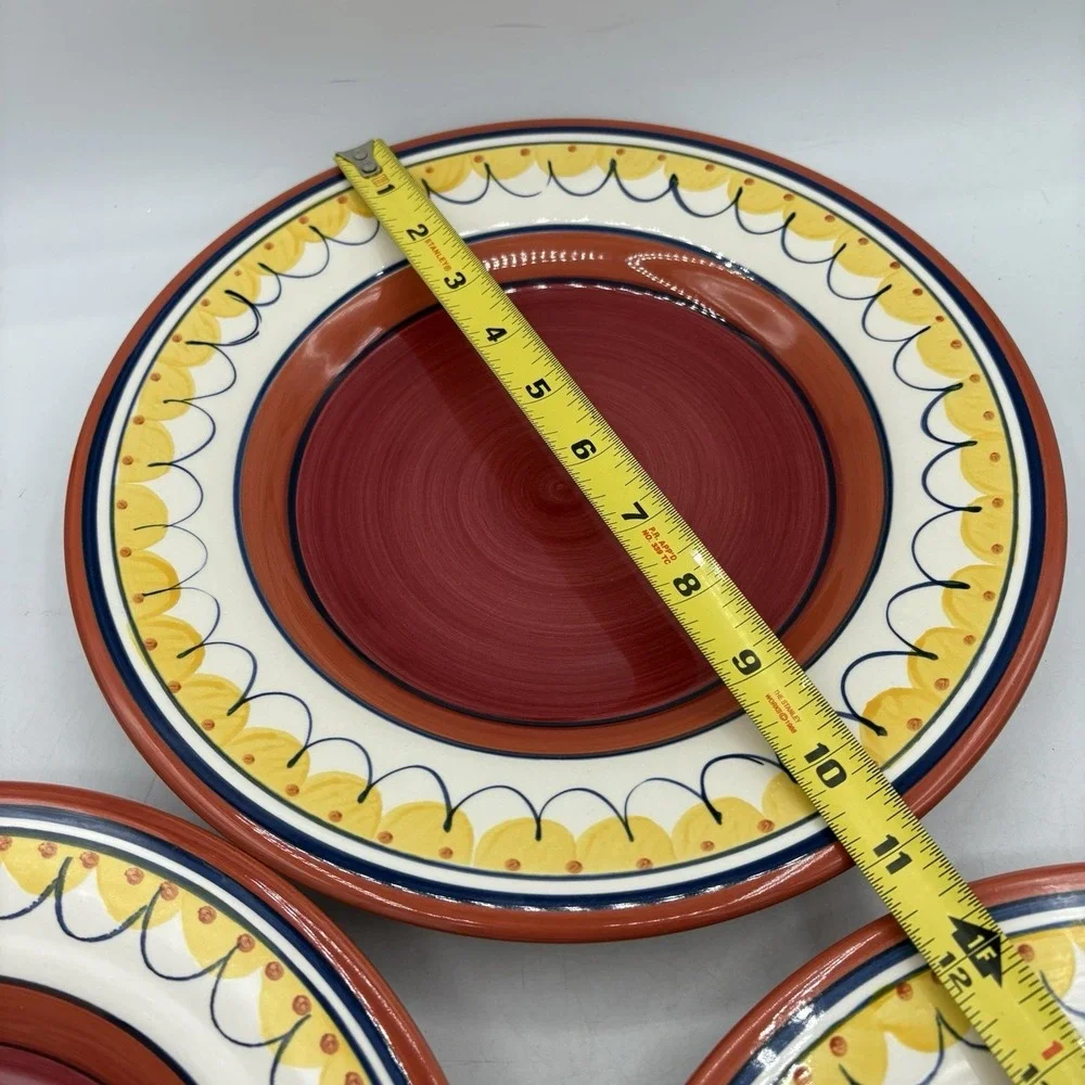 Pier 1 Dinner Plates Del Sol 10 7/8